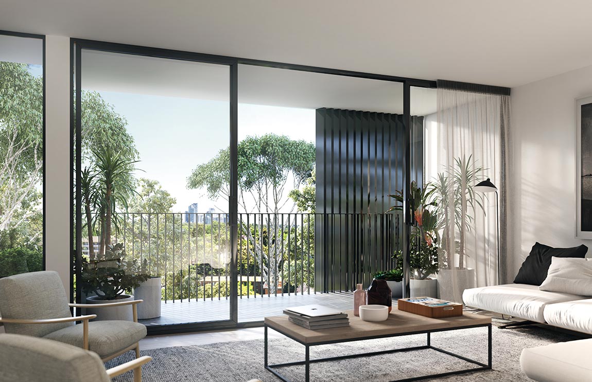 46系列中窄推拉门