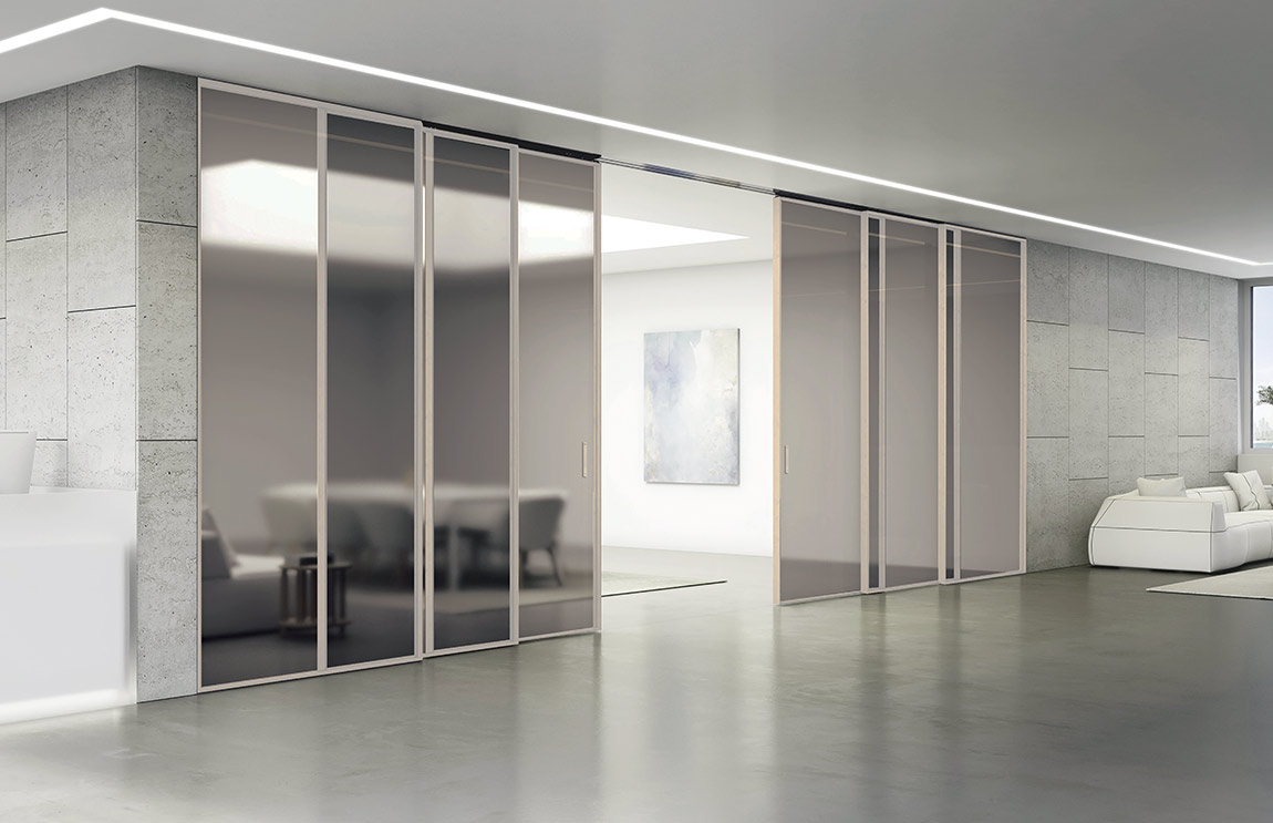 曜影系列极窄推拉门