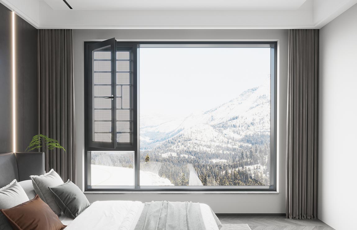 118系列断桥平开窗