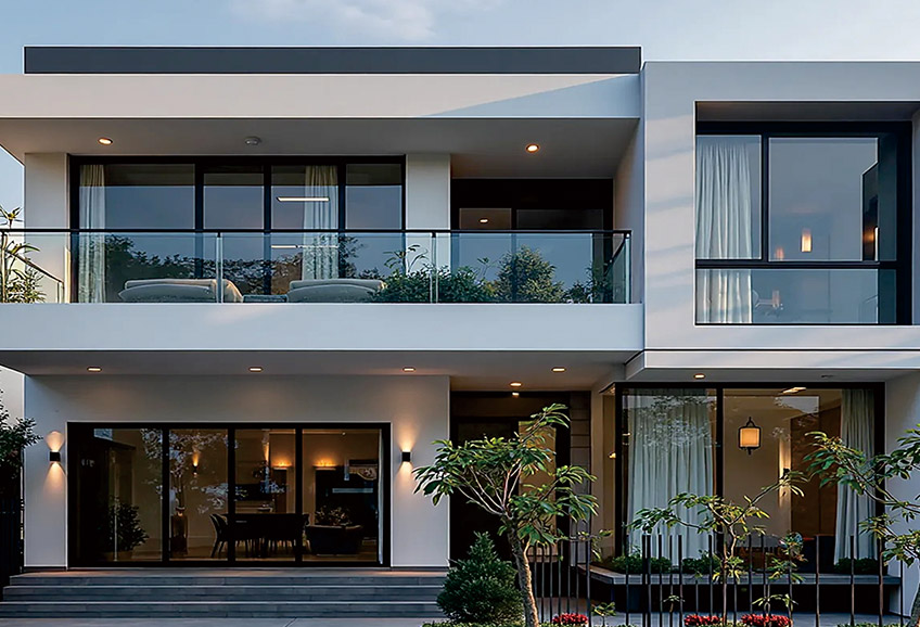 某卫视主持人豪宅